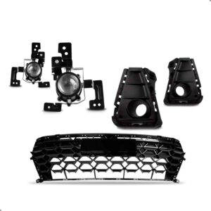 Kit Grade Para Hb20 Ano 2023 2024 Com Farois De Milha Preto