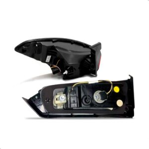 Kit Lanterna Cronos C/ Led 2017 A 2024 Canto E Tampa Direito Direito Vermelho