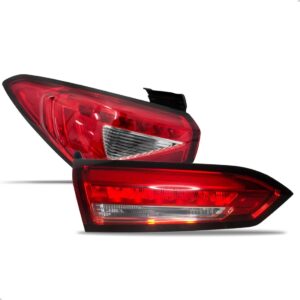 Kit Lanterna Cronos Led 2017 A 2024 Canto E Tampa Esquerdo Esquerdo Vermelho