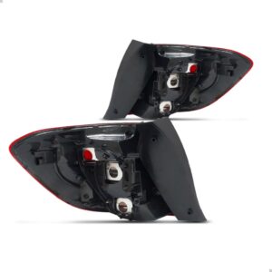 Par Sinaleira Traseira Sandero 2020 A 2024 Canto C/ Led Vermelho