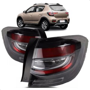 Par Sinaleira Sandero E Stepway 2020 A 2024 Canto Fumê Led Fumê