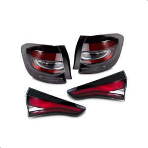 Jogo Sinaleira Sandero 2020 A 24 Stepway Fume Canto E Tampa Fumê