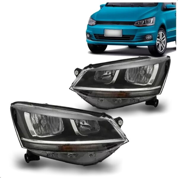 Par Farol Fox 2015 A 2022 Spacefox Crossfox Friso Cromado