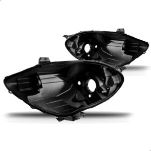 Par Carcaça Farol Para Nissan Versa 2011 2012 2013 2014