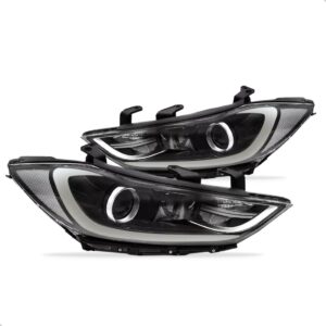 Par Farol Eletrico Elantra 2017 2018 Sem Led Com Projetor Direito