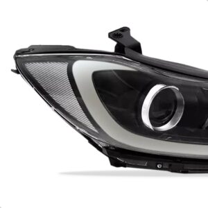 Par Farol Eletrico Elantra 2017 2018 Sem Led Com Projetor Direito