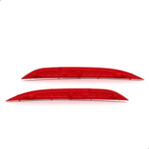 Par Sinaleira Parachoque Cerato 2014 2015 2016 Traseira Vermelho