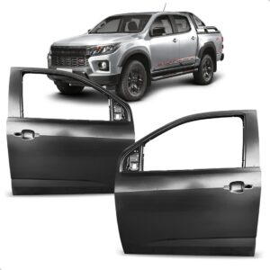 Par Porta Dianteira S10 2012 13 14 15 16 17 18 19 20 A 2023 Par Preto Dianteira