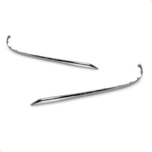 Par Friso Lateral C180 2008 09 2010 2011 Parachoque Traseiro