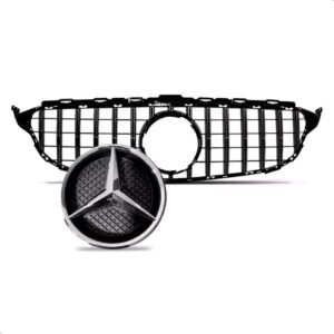 Grade Para Mercedes C180 Gtr Sport 2018 17 16 2015 Completa - Fosco