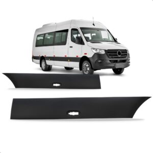 Par Friso Lateral Sprinter 2020 A 2025 Dianteiro E Traseiro Preto