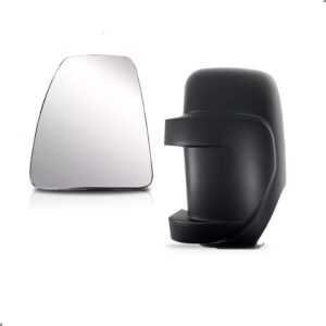 Kit Capa Retrovisor Master 2013 A 2025 Braço Longo + Lente