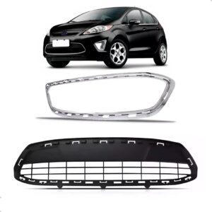 Kit Grade Fiesta 2011 2012 2013 Mexicano + Friso Moldura Plástico