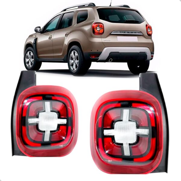 Par Sinaleira Para Renault Duster 2021 A 2024 Sem Led
