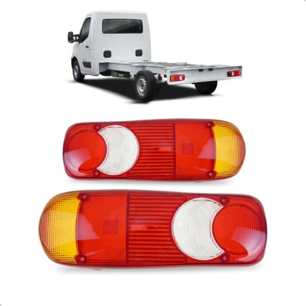 Par Lente Para Master 2022 A 2025 Lanterna Traseira Chassi