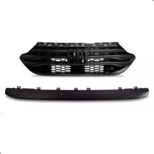 Kit Grade Radiador Com Friso Para Strada 2020 21 22 23 2024 Plástico