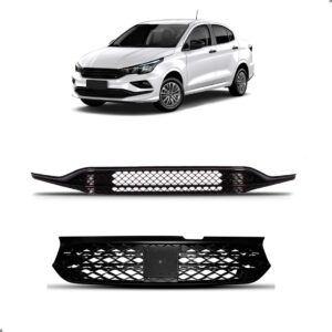 Kit Par De Grade Fiat Cronos 2023 A 2025 Superior E Inferior Fosco