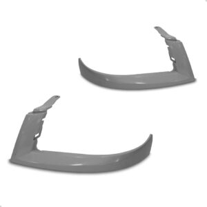 Par Friso De Farol Para Fiat Doblo 2009 A 2021 Cinza Liso Cinza