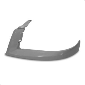 Par Friso De Farol Para Fiat Doblo 2009 A 2021 Cinza Liso Cinza