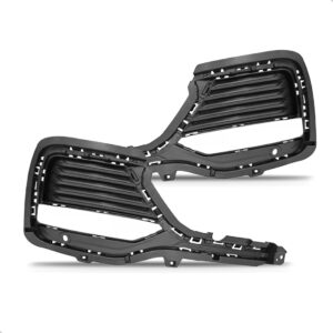 Par Tela Frontal Moldura Milha Tiggo 8 Pro 23 A 24 Com Furo Preto