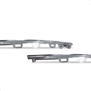 Par Moldura Parachoque Dianteiro Tiggo 8 Pro 2023 A 2024 Cromado