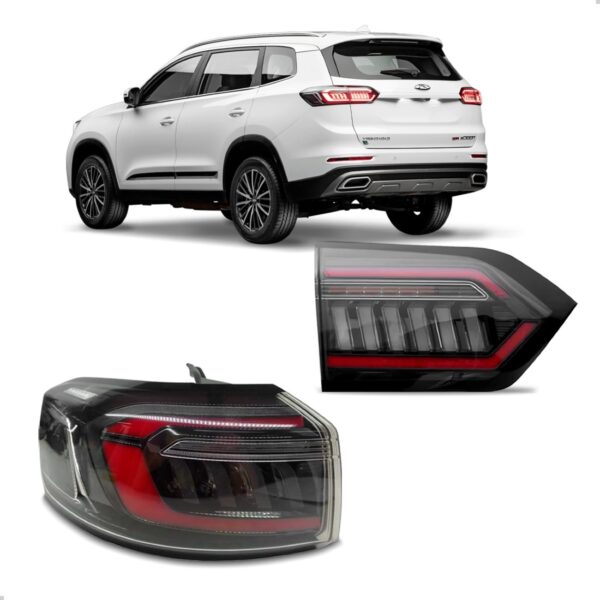 Jogo Lanterna Tiggo 8 Pro 2023 2024 Canto E Tampa Esquerda