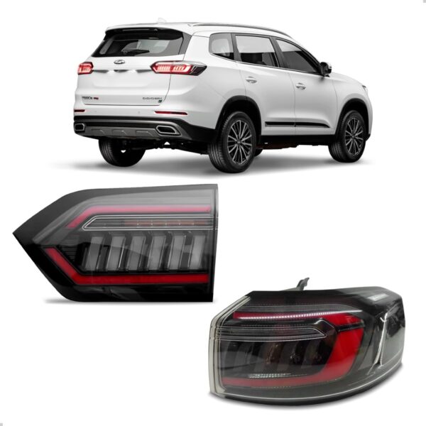 Jogo Lanterna Tiggo 8 Pro 2023 2024 Canto E Tampa Direita