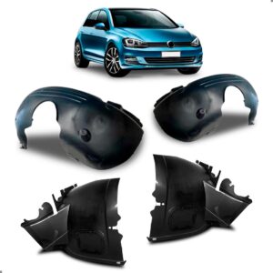 Kit Asa Urubu Golf 2014 15 16 2017 Jogo Dianteiro 04 Peças