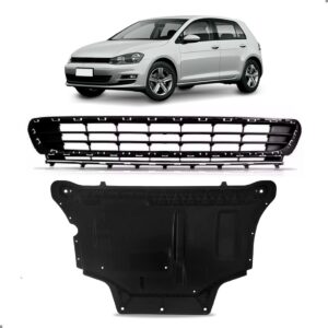 Tela Frontal Com Defletor Para Golf 14 2015 2016 17 Inferior Preto