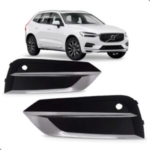 Par Grade Inferior Para Volvo Xc60 2018 2019 2020 2021 Preto Ambos Os Lados
