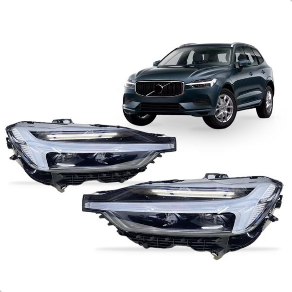 Par Farol Para Volvo Xc60 2018 A 2022 Com Led