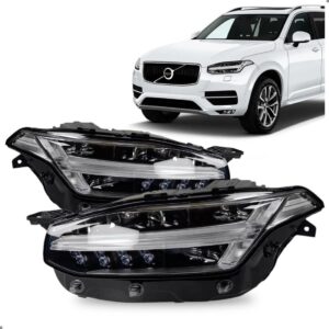 Par Farol Para Volvo Xc90 2018 2019 2020 2021 2022 Full Led Direito/passageiro