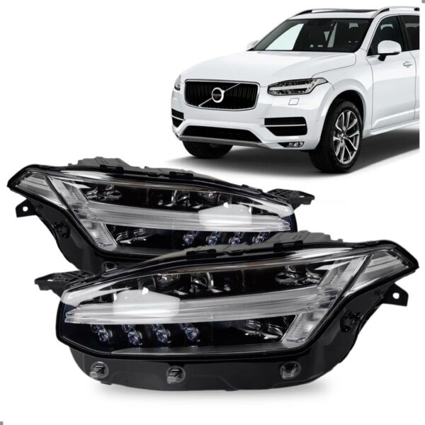 Par Farol Para Volvo Xc90 2018 2019 2020 2021 2022 Full Led Direito/passageiro