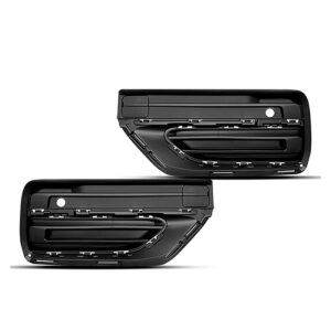 Par Grade Farol Auxiliar Para Volvo Xc90 2018 2019 A 2022 Preto Ambos Lados