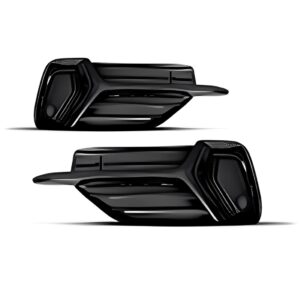 Par Grade Parachoque Para Volvo Xc90 2018 A 2022 Dianteiro Preto Ambos Os Lados