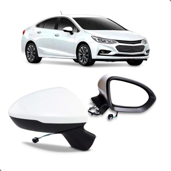 Kit Retrovisor Externo Eletrico Cruze 2017 A 2024 3 Fios