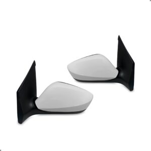 Par Retrovisor Externo Hb20 2012 A 2019 Branco Elétrico
