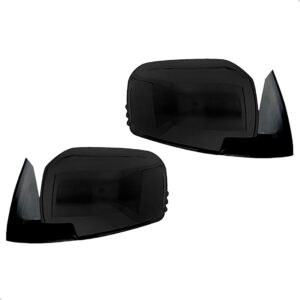 Par Retrovisor Triton 2017 18 19 2020 Eletrico 3 Fios Preto