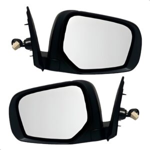 Par Retrovisor Triton 2017 18 19 2020 Eletrico 3 Fios Preto