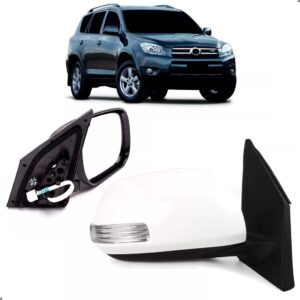 Par Retrovisor Rav4 09 A 12 Eletrico Com Pisca Com Aquecedor
