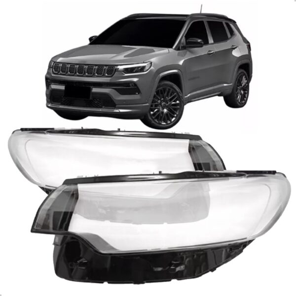 Par Lente Farol Para Jeep Compass 2022 2023 2024 2025