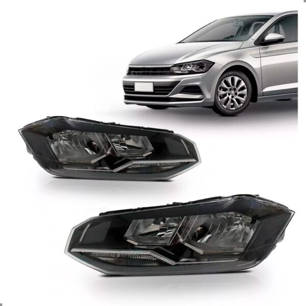 Par Farol Para Polo Track 2023 2024 2025 Ambos Lados