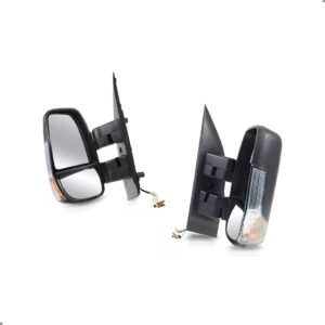 Par Retrovisor Iveco 2020 A 2024 Com Pisca Braço Curto