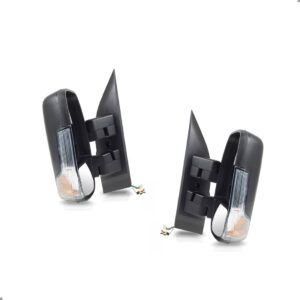 Par Retrovisor Iveco 2020 A 2024 Com Pisca Braço Curto