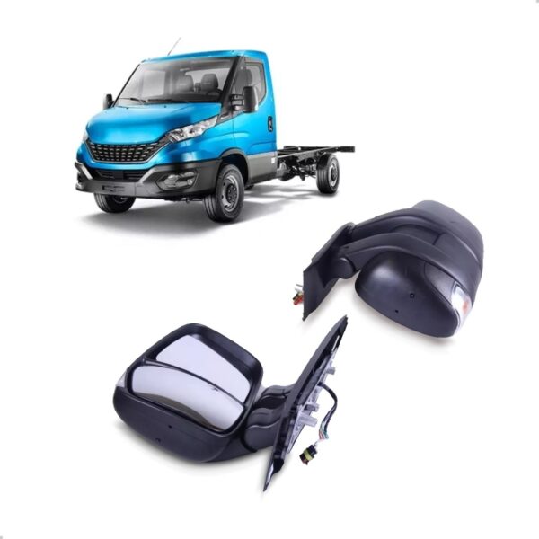 Par Retrovisor Externo Iveco 2020 A 2024 Com Sinaleira