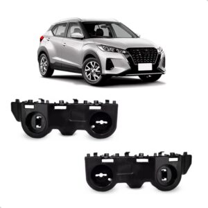 Par Suporte Guia Kicks 2022 A 2024 Parachoque Dianteiro