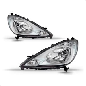 Par Farol Para Honda Fit 2013 A 2014 Cromado Ambos Lados
