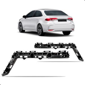 Par Guia Parachoque Traseiro Corolla 2020 2021 2022 23 2024