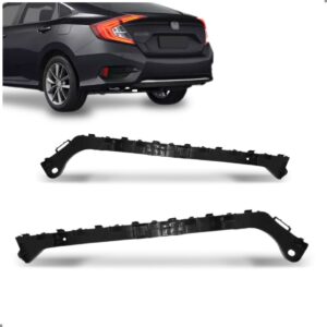 Par Guia Para Honda Fit 2018 A 2021 Parachoque Traseiro