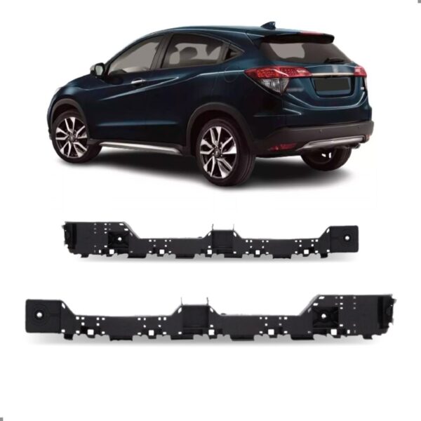 Par Guia Parachoque Para Honda Hr-v 2015 A 2022 Traseiro
